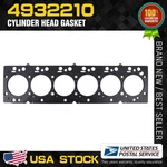 For Komatsu Wheel Loader QSB6.7 Engine Cylinder Head Gasket 4932210. Fixed Price $55.99.