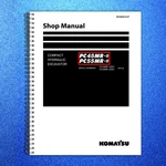 Komatsu PC45MR-5 PC55MR-5 Hydraulic Excavator Shop Manual Wire Bound Covers. Fixed Price $12.63.