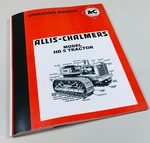 Allis Chalmers Crawler Tractor Owners Operators Manual Dozer Loader. Fixed Price $18.97.