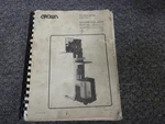 Crown Rr 3510-35 3510-40 3520-35 3520-45 3540-45 Forklift Parts & Service Manual. Fixed Price $113.81.