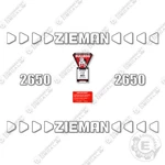Fits Zieman 2650 Decal Kit Trailer - 7 Year Outdoor 3M Vinyl!. Fixed Price $99.95.