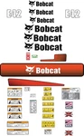 Fits Bobcat E42 Decal Kit Mini Excavator Laminated 3M Vinyl / Free Shipping. Fixed Price $158.95.