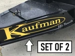 Kaufman Trailers Decals Stickers 12"-36" (set Of 2) Replacement Logo. Fixed Price $35.99.