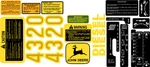 4320 John Deere Complete Decal Set. Fixed Price $65.00.