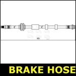Brake Hose Front For Volvo S80 2.5 08- 12 CHOICE1/2 Petrol Apec. Fixed Price $31.84.