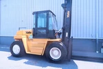 2000 Yale GDP210DA, 21,000# Pneumatic, Diesel, 212" Two Stage F/p. Fixed Price $79500.00.
