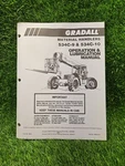 Gradall 534C-9 534C-10 Material Handlers Operation & Lubrication Manual. Fixed Price $42.00.