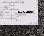 Snorkel Lift A46JRT Hydraulic Schematic Manual Diagram. Fixed Price $99.16.