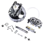 Chrome 11" Power Brake Booster+master Cylinder Valve Kit Fit For 1973-1993 Chevy. Fixed Price $288.00.