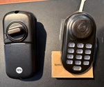 Crestron Yale Pro Deadbolt Push Button Keypad YRD216-CR2-0BP Oil Rubbed Bronze. Fixed Price $245.00.