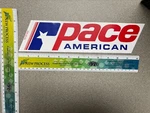 Pace Trailer - American Logo Part #670011 (from Oem Supplier). Fixed Price $12.00.