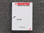 Manitou MT1840A Telehandler Owner Operator Manual User Guide. Fixed Price $113.58.