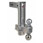 Trimax Class Aluminum 12" Hd Drop Hitch Kit W/ Dual Ball For 2.5" Receivers. Fixed Price $440.33.