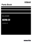 Komatsu D37EX-22 Bulldozer Parts Catalog Manual Sn 60001-UP. Fixed Price $149.00.