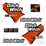 Fits Ditch Witch SK800 Decal Kit Standing Skid Steer - 2022 7 Year 3M Vinyl!. Fixed Price $149.95.