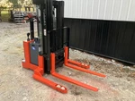 2021 Toyota 6BWS20 3750 Lb Electric Stacker Straddle Pallet Jack Forklift,. Fixed Price $6450.00.