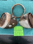 1948 1955 Gmc 630 632 Truck Headlight Assemblies Buckets Set Big Semi Used. Fixed Price $149.00.