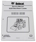 Bobcat S220 Skid Steer Loader Service Manual Shop Repair Book 4 Part # 6986679. Fixed Price $70.97.