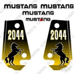 Fits Mustang 2044 Kit Skid Steer (2002 Version With Straight Side Number Decal). Fixed Price $199.95.