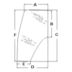 WN-82036001-PEX Glass, Door, Lh Fits International/caseih JX100U JX1080U JX1090U. Fixed Price $698.99.