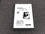 Komatsu Amx FB15M-3 FB18M-3 Bmx FB18MG-3 FB20M-3 Forklifts Parts Catalog Manual. Fixed Price $209.30.