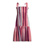 New! Tanya Taylor Leandra Striped Coverup Midi Dress Plus Size 2X Nwt 30460. Fixed Price $125.00.