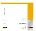 Case CX60C Mini Excavator Service Manual. Fixed Price $205.00.