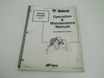 Bobcat SG60 Stump Grinder Operation & Maintenance Manual 6901089. Fixed Price $29.99.