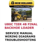 New Holland U80C Tier 4 Tractor Loader Backhoe Manual Service Engine Shop Pdf. Fixed Price $35.00.