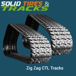 Two Rubber Tracks 450X86X58 Fits Kubota SVL90,SVL90-2, SVL95, SVL97-2- Zig- Zag. Fixed Price $2820.00.