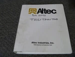 Altec TA36 TA40 TA45 Aerial Telescopic Bucket Truck Parts Catalog Manual Xz. Fixed Price $139.85.