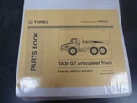 Terex TA30 G7 Articulated Dump Truck Parts Catalog Manual Book Sn A8941011-UP Xo. Fixed Price $111.50.