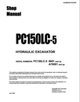 Komatsu PC150-5 PC150LC-5 Excavator Service Shop Repair Manual Pdf. Fixed Price $39.99.