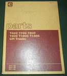 Caterpillar T60C T70C T80C T90C T100C T120C Forklift Parts Manual Book. Fixed Price $79.99.