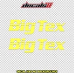 Trailer Logo Decal - Set Of 37" 7.25" Stickers. Fixed Price $35.99.