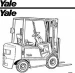 Yale GLP060TG, GP050TG, GP060TG Forklift Parts Manual Comb Bound. Fixed Price $29.65.