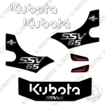 Fits Kubota SSV65 Decal Kit Skid Steer (2022+) - 7 Year Outdoor 3M Vinyl!. Fixed Price $194.95.