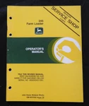 John Deere 2350 2440 2550 2630 2640 2750 Tractor 245 Farm Loader Operator Manual. Fixed Price $20.75.