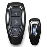 Glossy Black Remote Smart Key Fob Shell Holder Cover Ford Fiesta Focus C-max. Fixed Price $10.09.