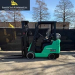 2018 Mitsubishi FGC20N 4,000 Lb 3-STAGE Lpg Cushion Tire Forklift Nissan K21. Fixed Price $8500.00.
