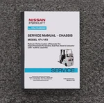 Unicarriers Nissan MCUG1F2F35LV Forklift Truck Shop Service Repair Manual. Fixed Price $124.74.