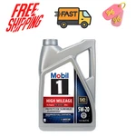 Mobil 1 High Mileage Full Synthetic Motor Oil 5W-20 For Engines Over 75K Miles. Fixed Price $24.89.
