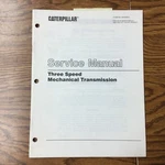 Caterpillar Three (3) Speed Transmission Service Shop Manual Forklift Truck. Fixed Price $29.99.