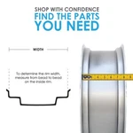 R8127 Wheel Rim Fits Case. Fixed Price $228.34.