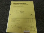 Link-belt LS-4800PL Crawler Excavator Specifications Lifting Capacities Manual. Fixed Price $43.19.