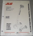 Jlg 100SX 110SXJ 120SXJ Boom Lift Parts Manual Book Catalog. Fixed Price $59.99.