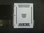Hyster C265 N30ZDRS3 N35ZRS3 N40ZRS3 Electric Lift Truck Service Repair Manual. Fixed Price $160.30.
