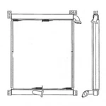 Oil Cooler Hydraulic Fits Komatsu PC300-6 PC300LC-6LE 2070361110. Fixed Price $6114.00.