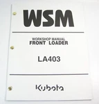 Kubota LA403 Front Loader Tractor Workshop Service Repair Manual For B2630 B3030. Fixed Price $43.99.