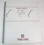 King TK18LP-242 Truck Equipment Trailer Owners Manual. Fixed Price $70.99.